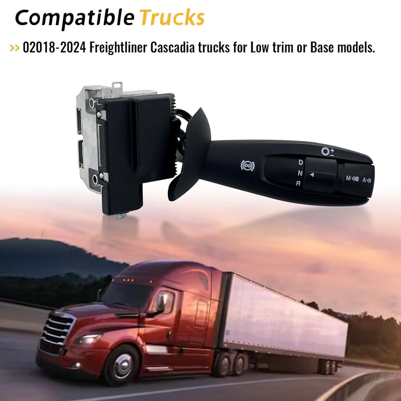 XUYUN 06-87751-002 Shifter Control Switch Compatible with 2018-2024 Freightliner Cascadia Trucks, Replace 06-97099-001, 06-97455-001, 0687751002, 0697099001, 0697455001 - Image 3